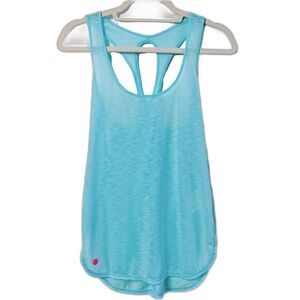 Lilly Pulitzer Luxletic Kai Tank  Light Blue Size M